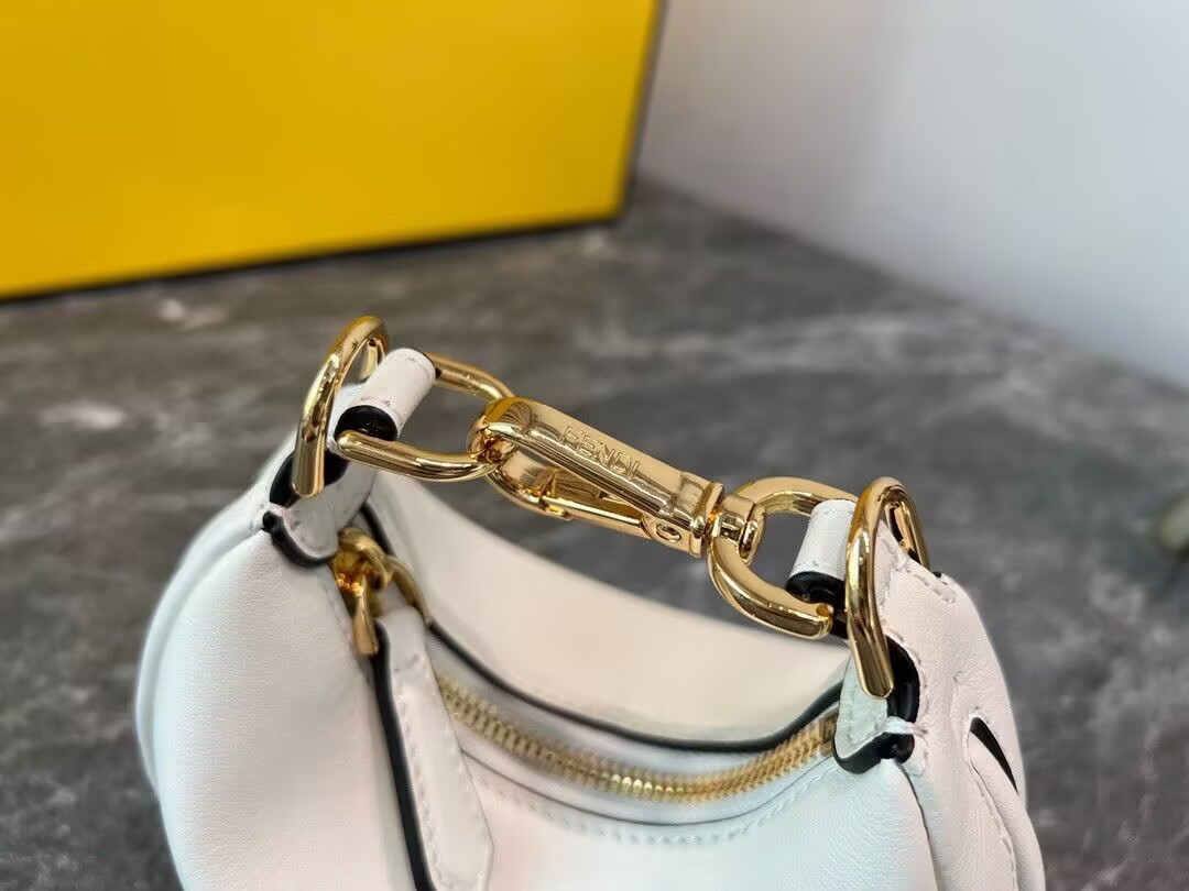 F**di nano F**digraphy hobo bag 14x5x16.5cm