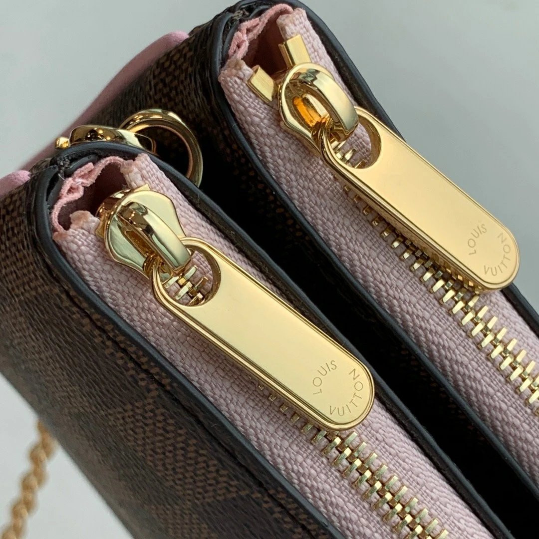 LV DOUBLE ZIP POCHETTE N60254