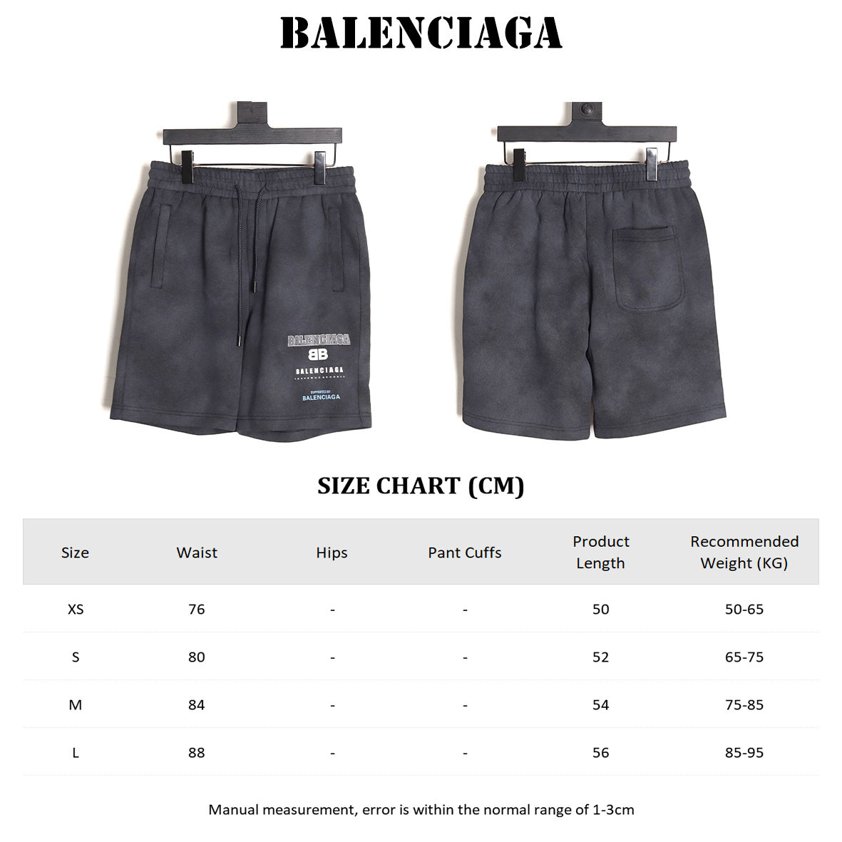 Ba*len*cia*ga shorts