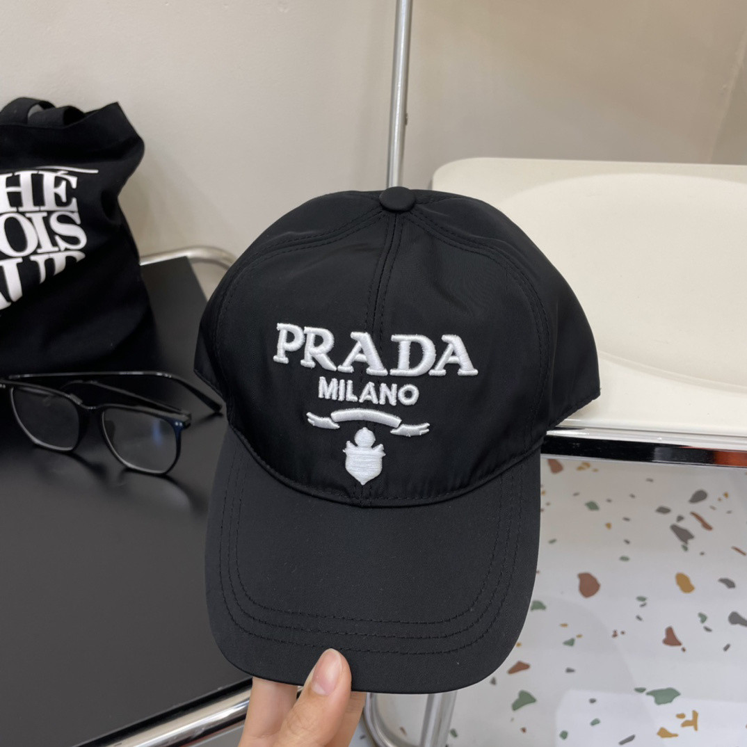 Pra*a re-nylon baseball cap