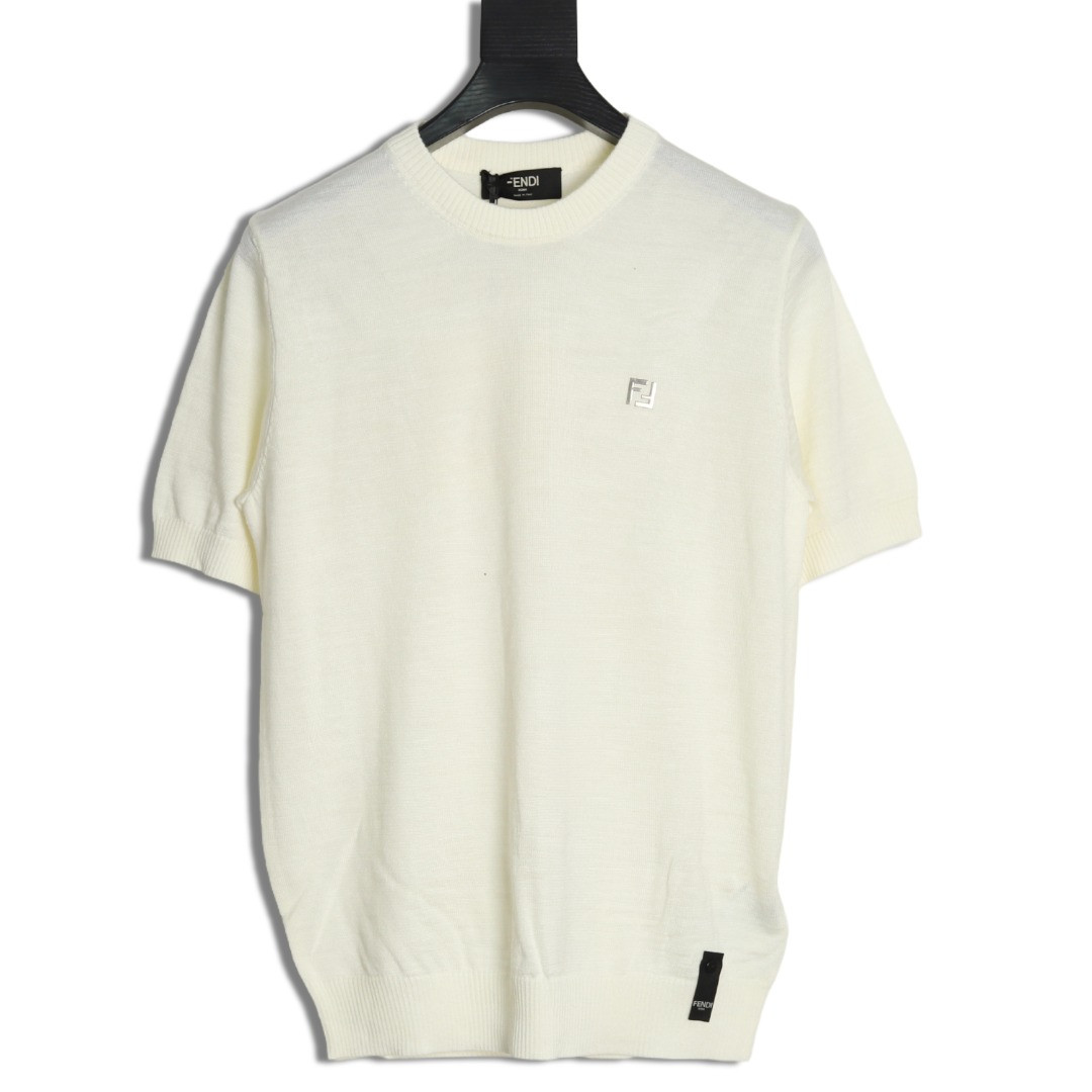 F**di fd knitting short-sleeved