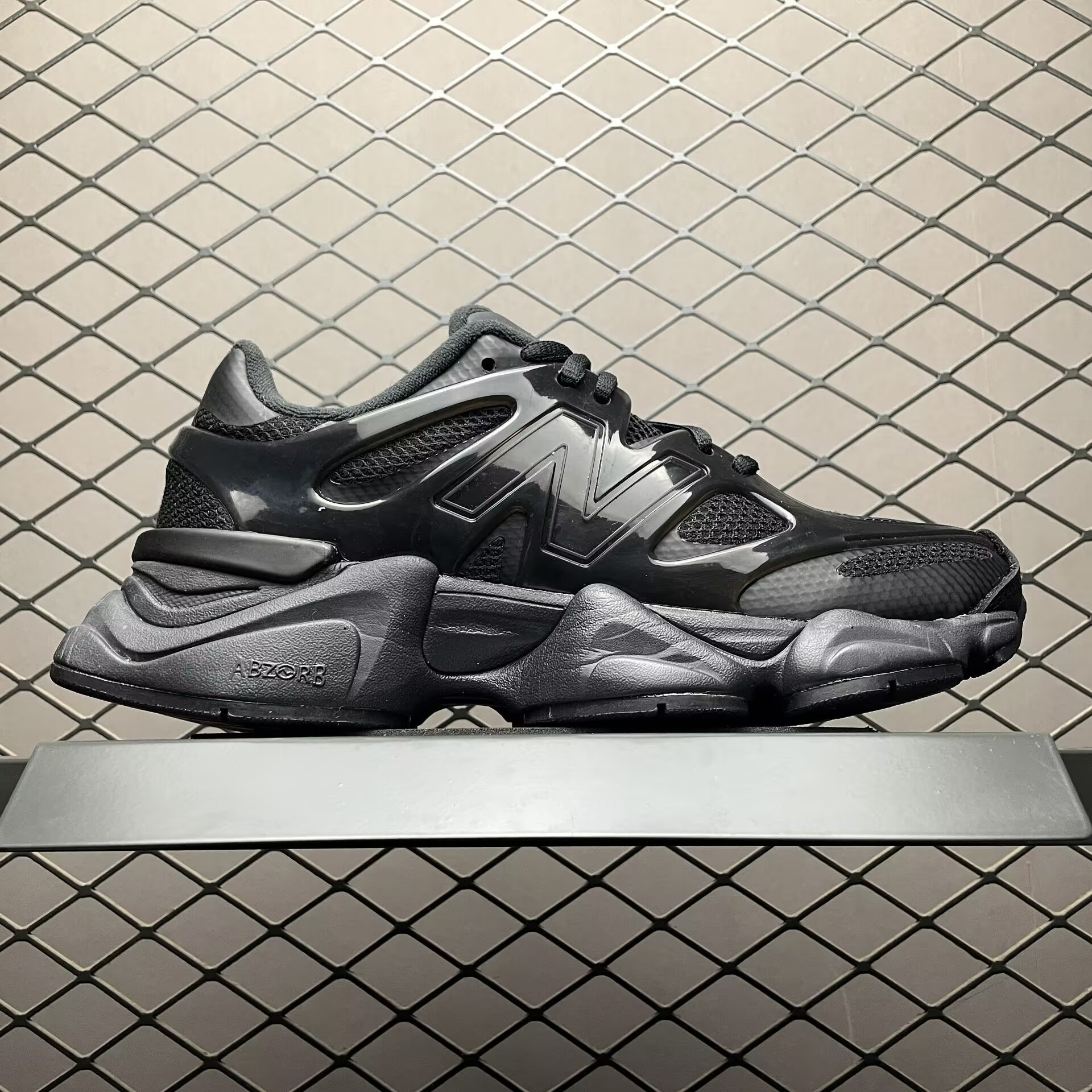 UA New Balance 9060 Sea Stone Black