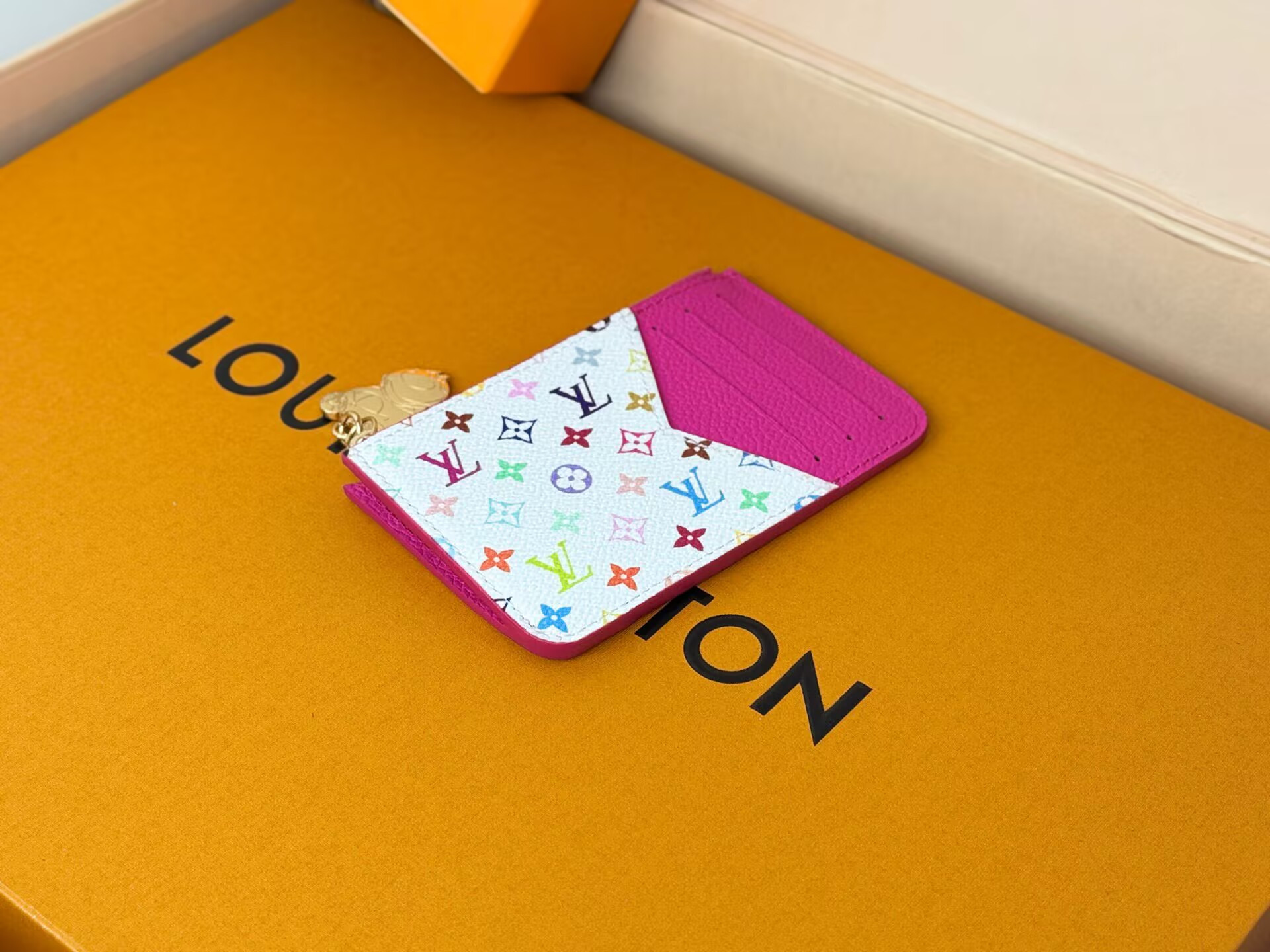 LV x TM Romy Card Holder M14155 12 x 8 x 0.8 cm