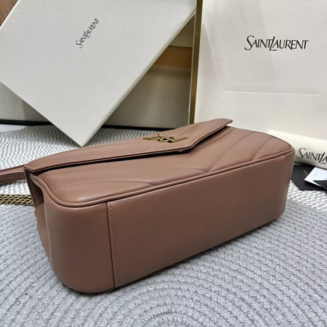 Y*L loulou medium in matelassÉ lambskin 29x17x8cm