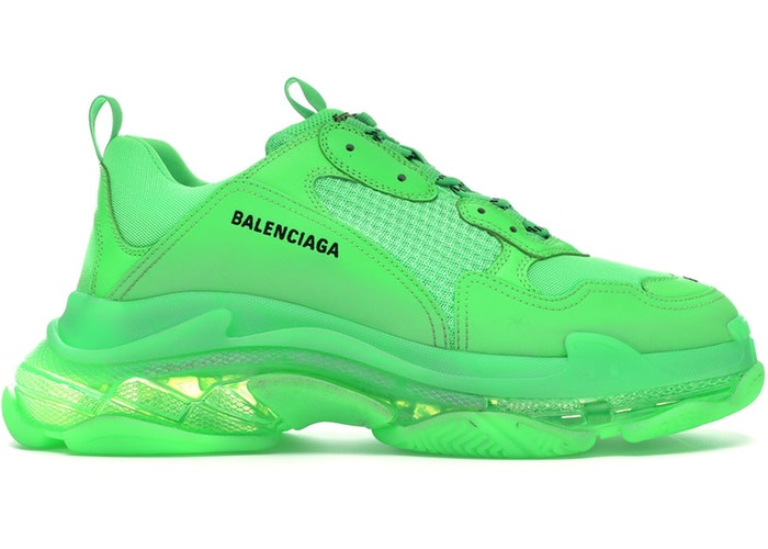Balenciga Triple S Neon Green