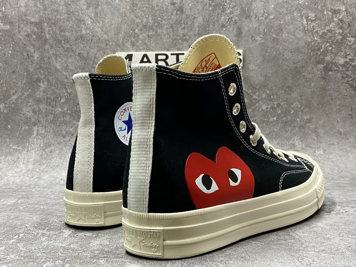 Converse Chuck Taylor All-Star 70s Hi Comme des Garcons PLAY Black