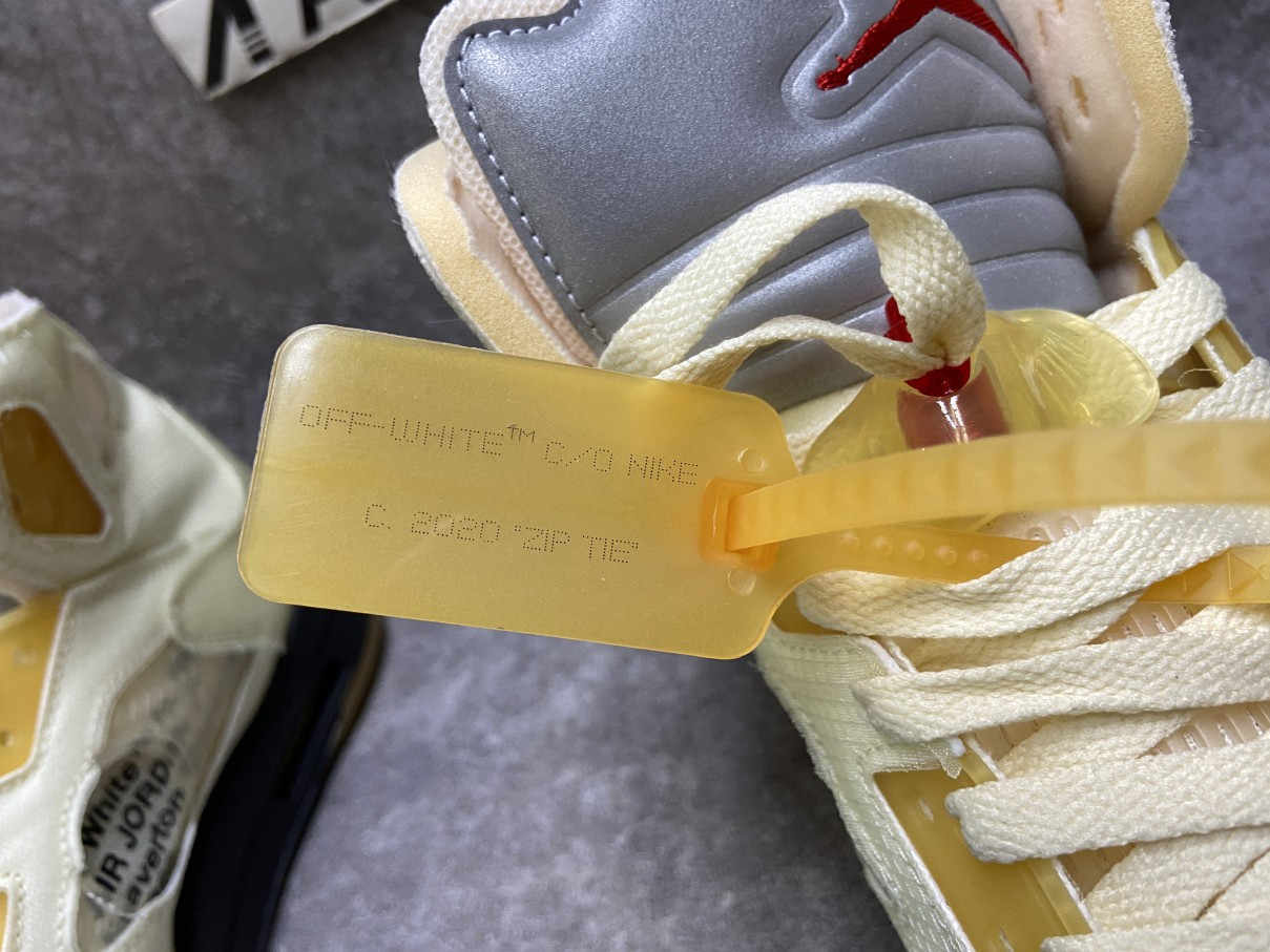 Air Jordan 5 Retro OFF-WHITE Sail