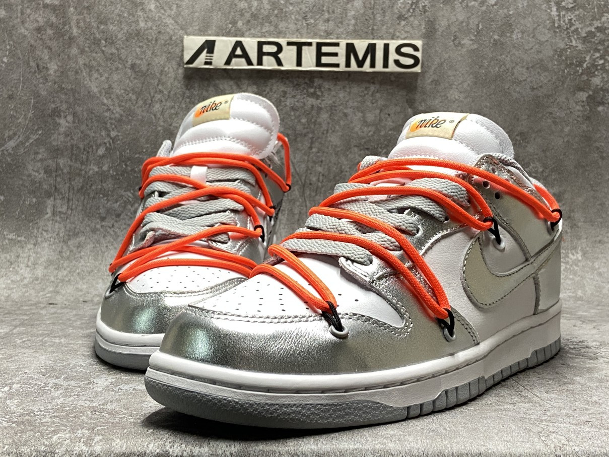 Nike Dunk Low Off-White Silver