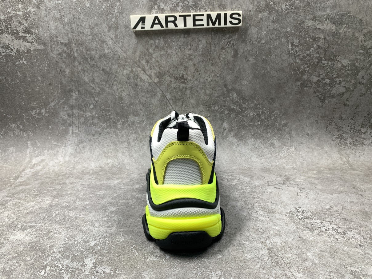 Balenciga Triple S Black Yellow