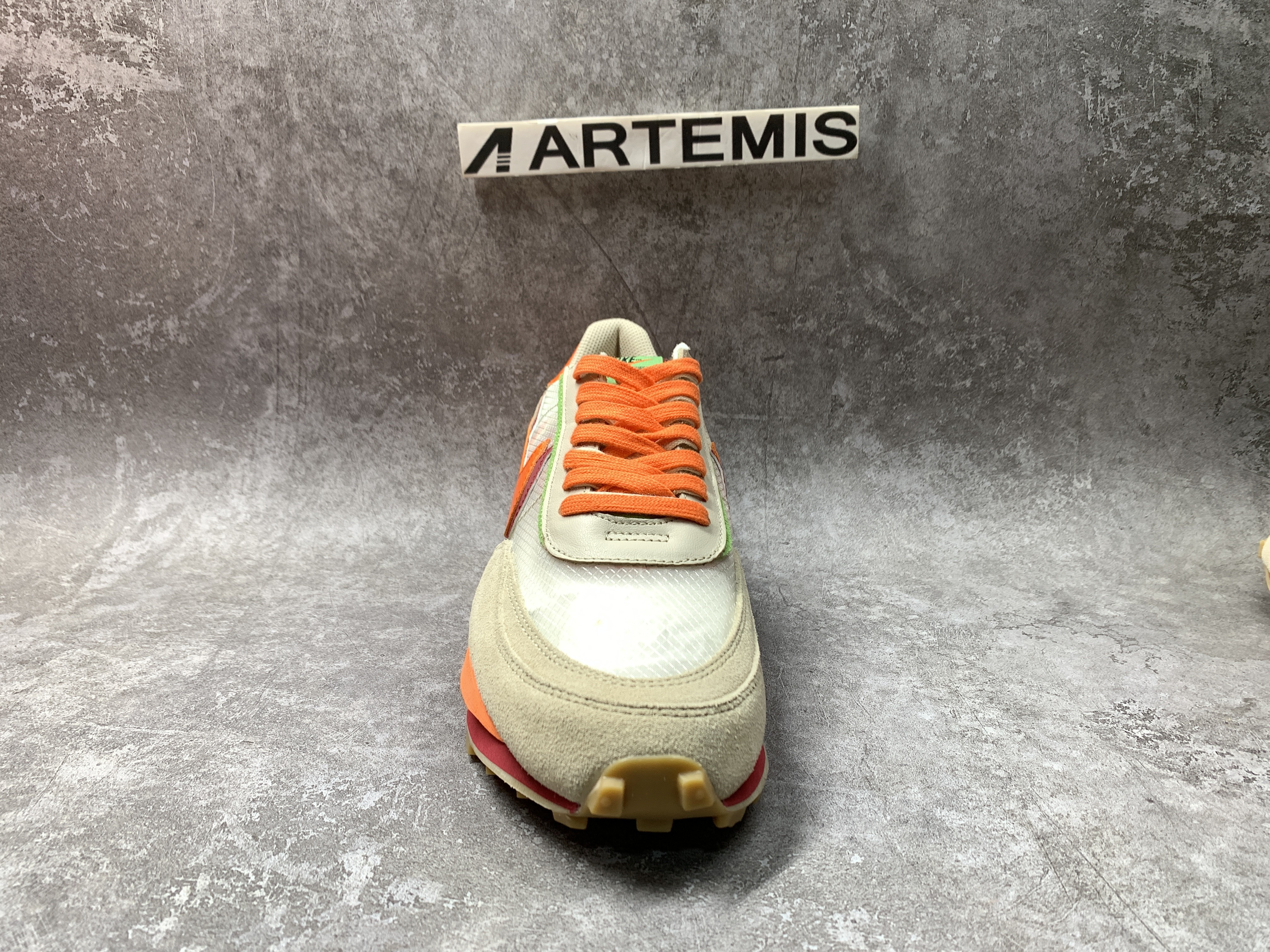 Nike LDWaffle CLOT sacai Net Orange Blaze