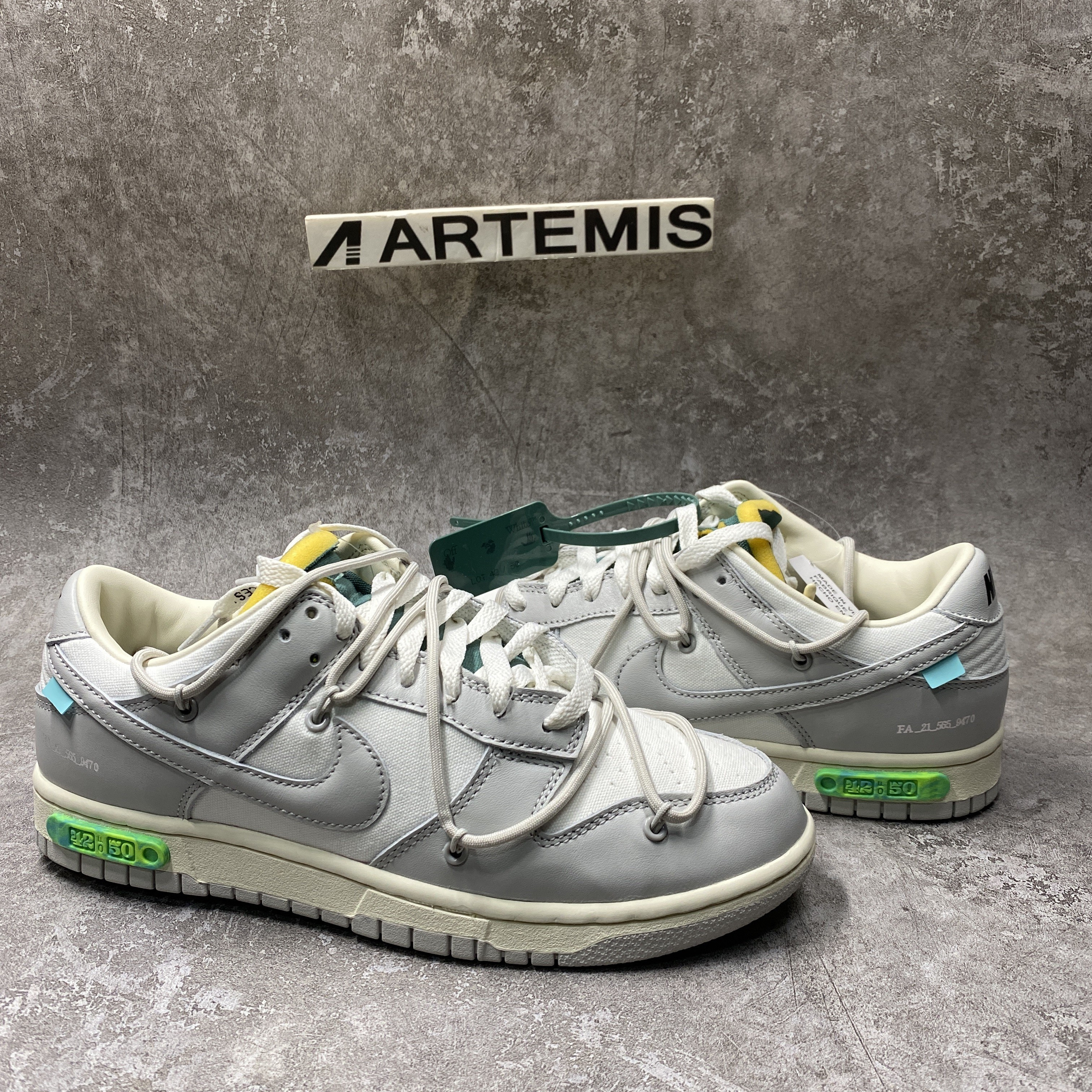 Nike Dunk Low Off-White Lot 42