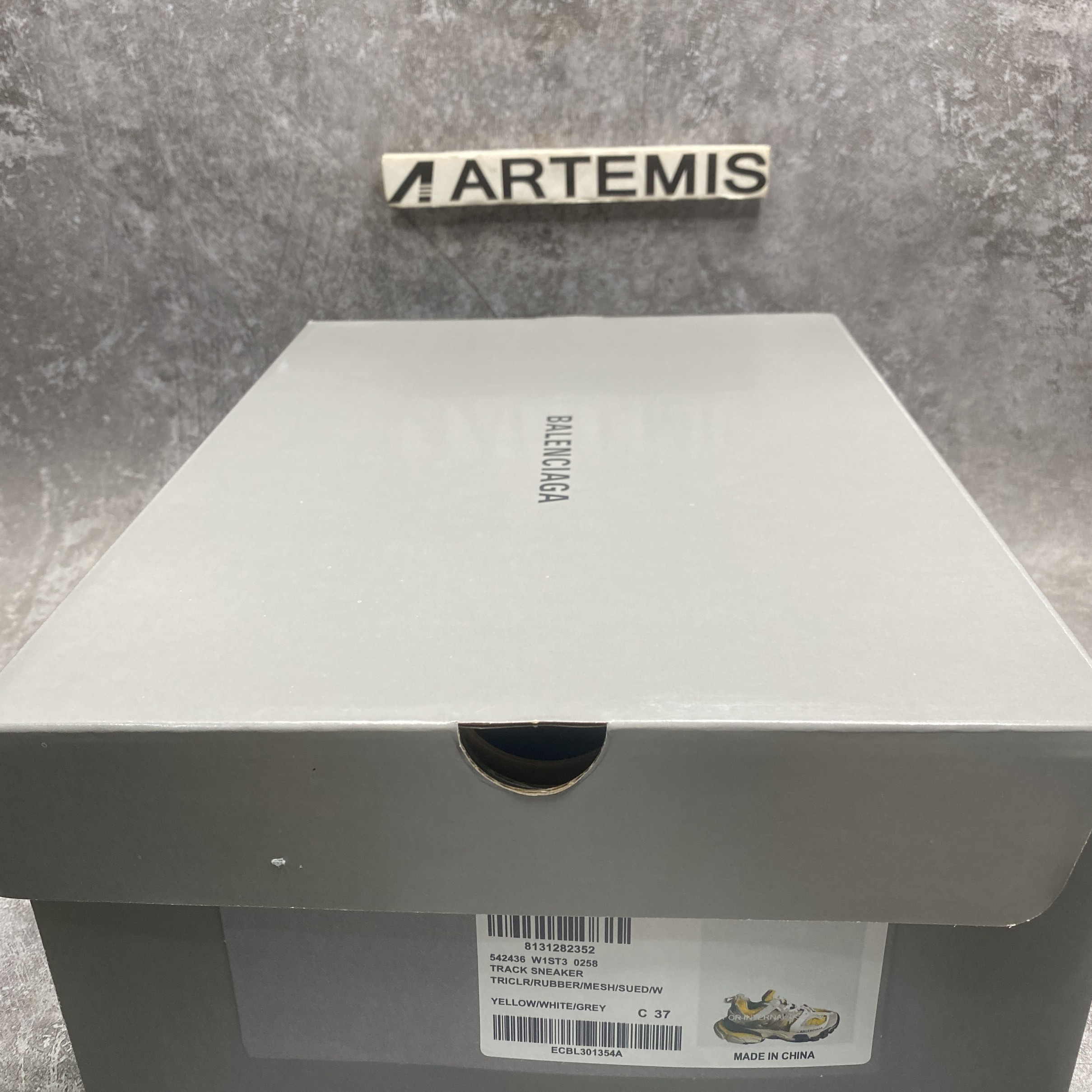 Balenciga Track Sneaker in Yellow