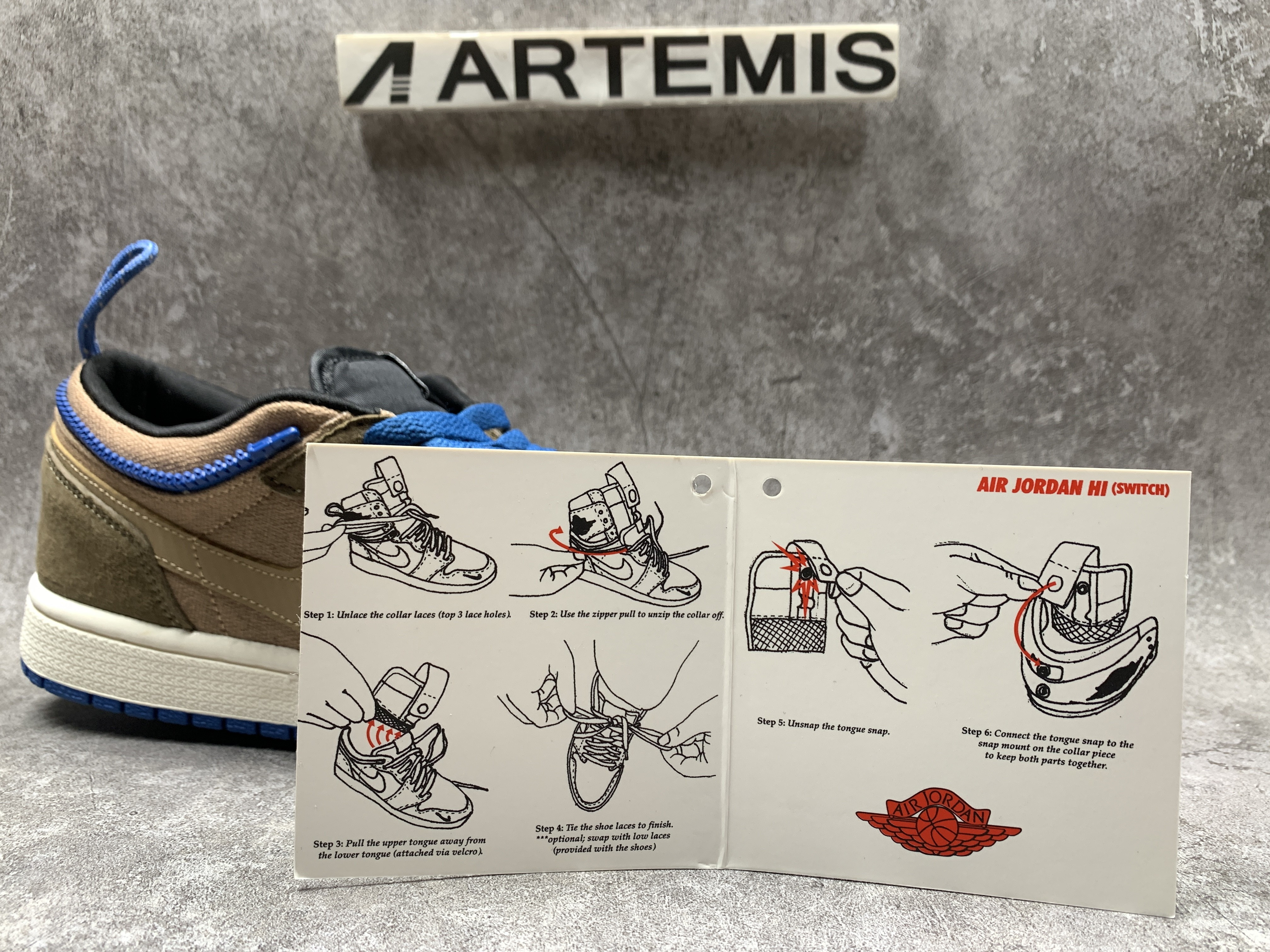 Air Jordan 1 High Switch Lets You Go From High To Low With Zippers