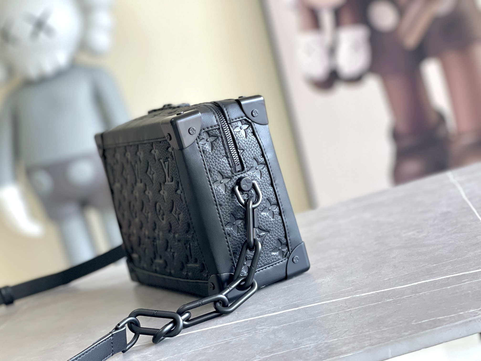 LV M55700 Soft Trunk 9.8 x 7.1 x 3.9 inches