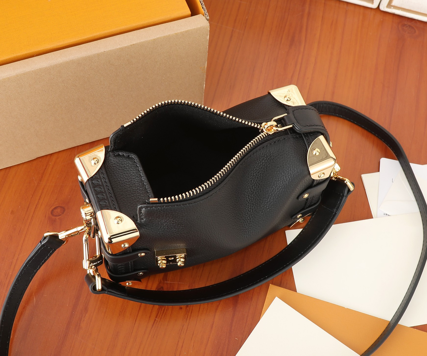 LV Side Trunk PM M23817   7.1 x 4.9 x 3.1 inches