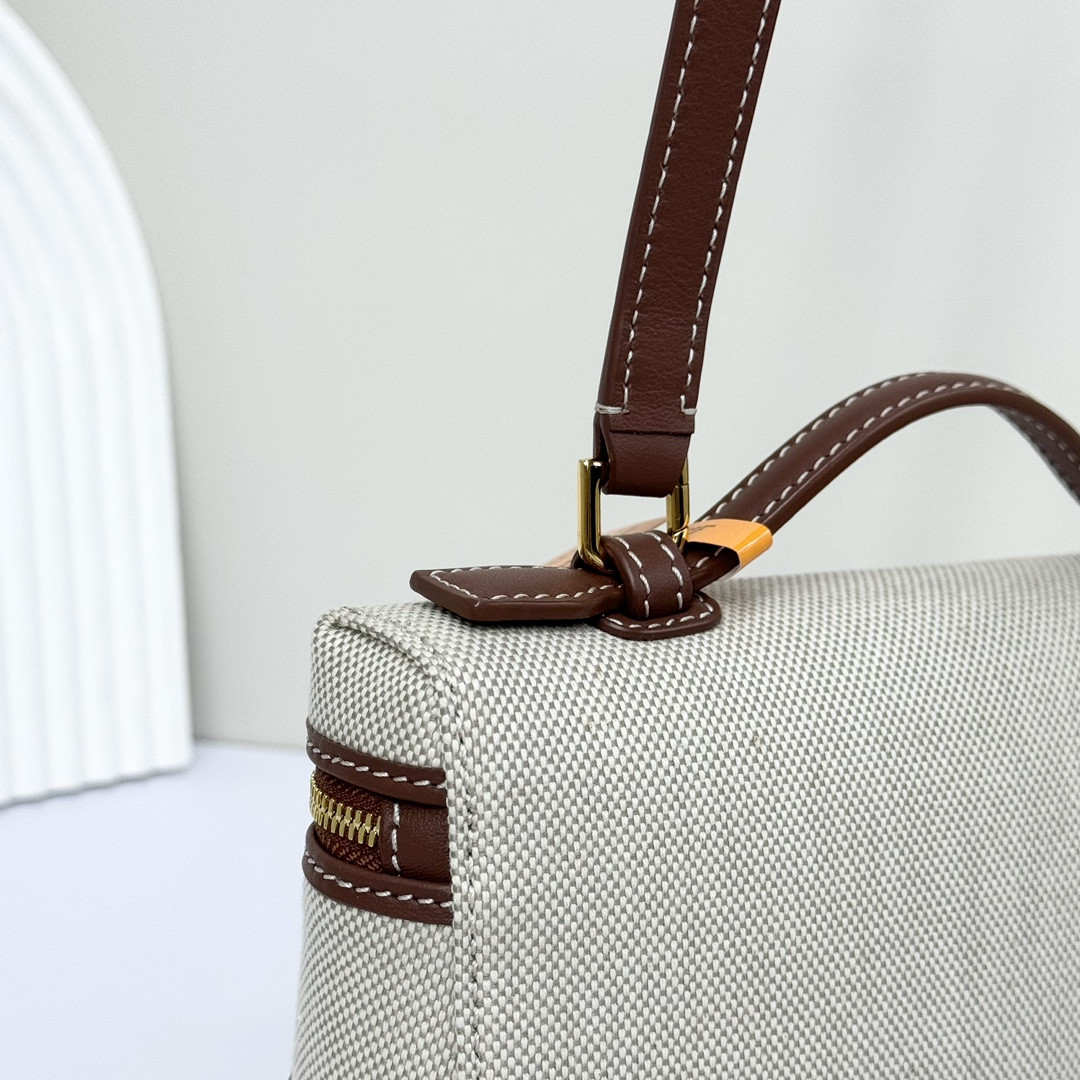 L**o p*ana extra pocket l19 cotton, linen 11 x 19 x 6.5 cm