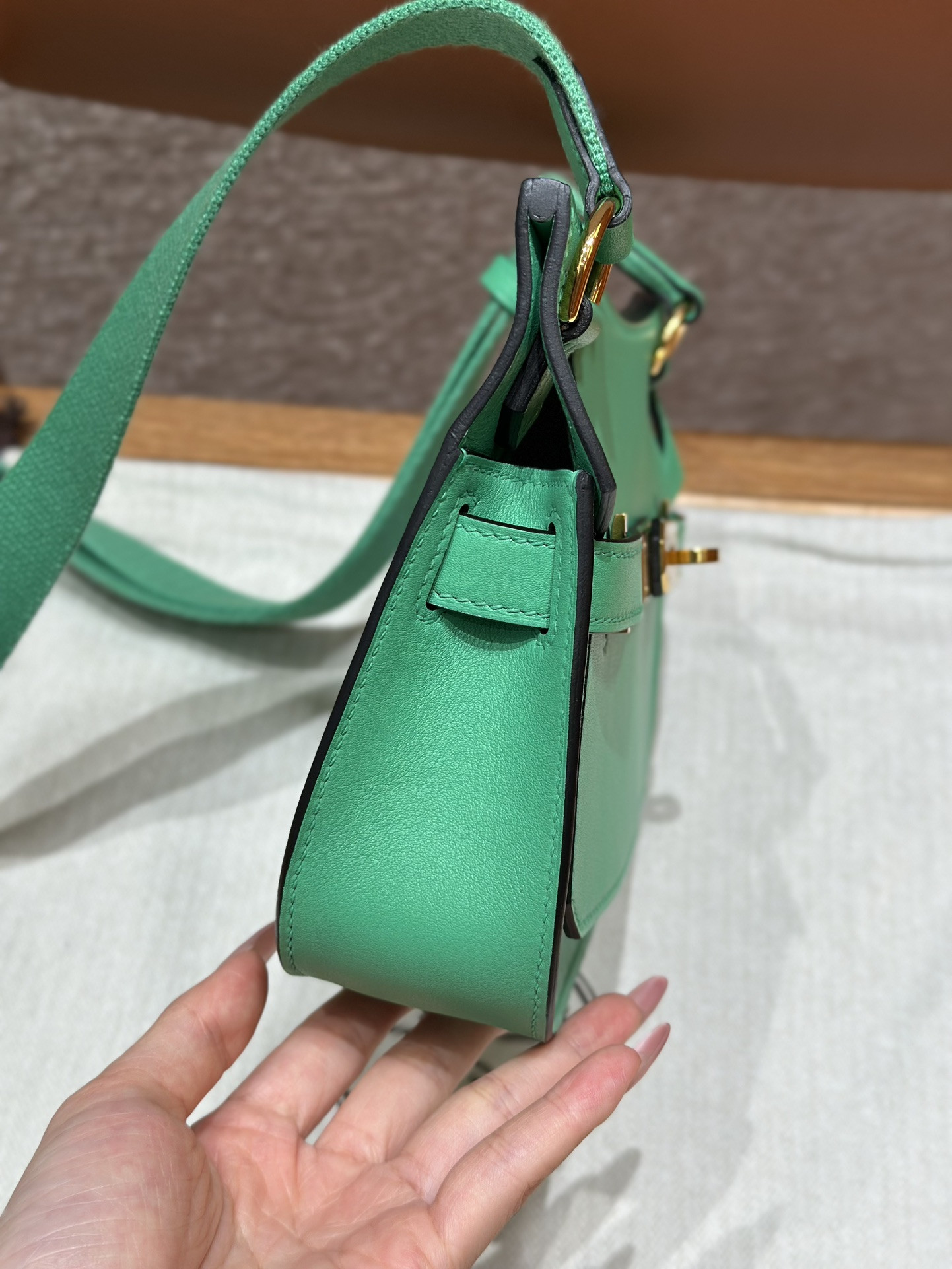 H**mes mini jypsiere 23×17×5cm