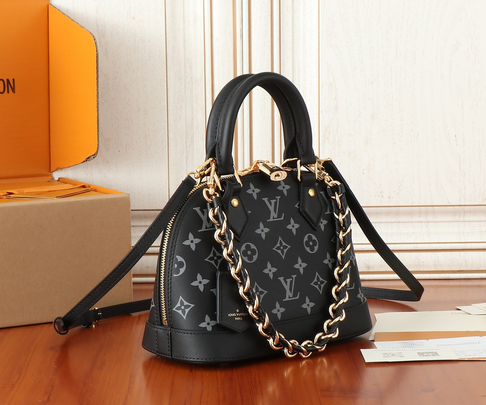 LV Monogram Ink Alma BB M12289 23.5x17.5x11.5CM