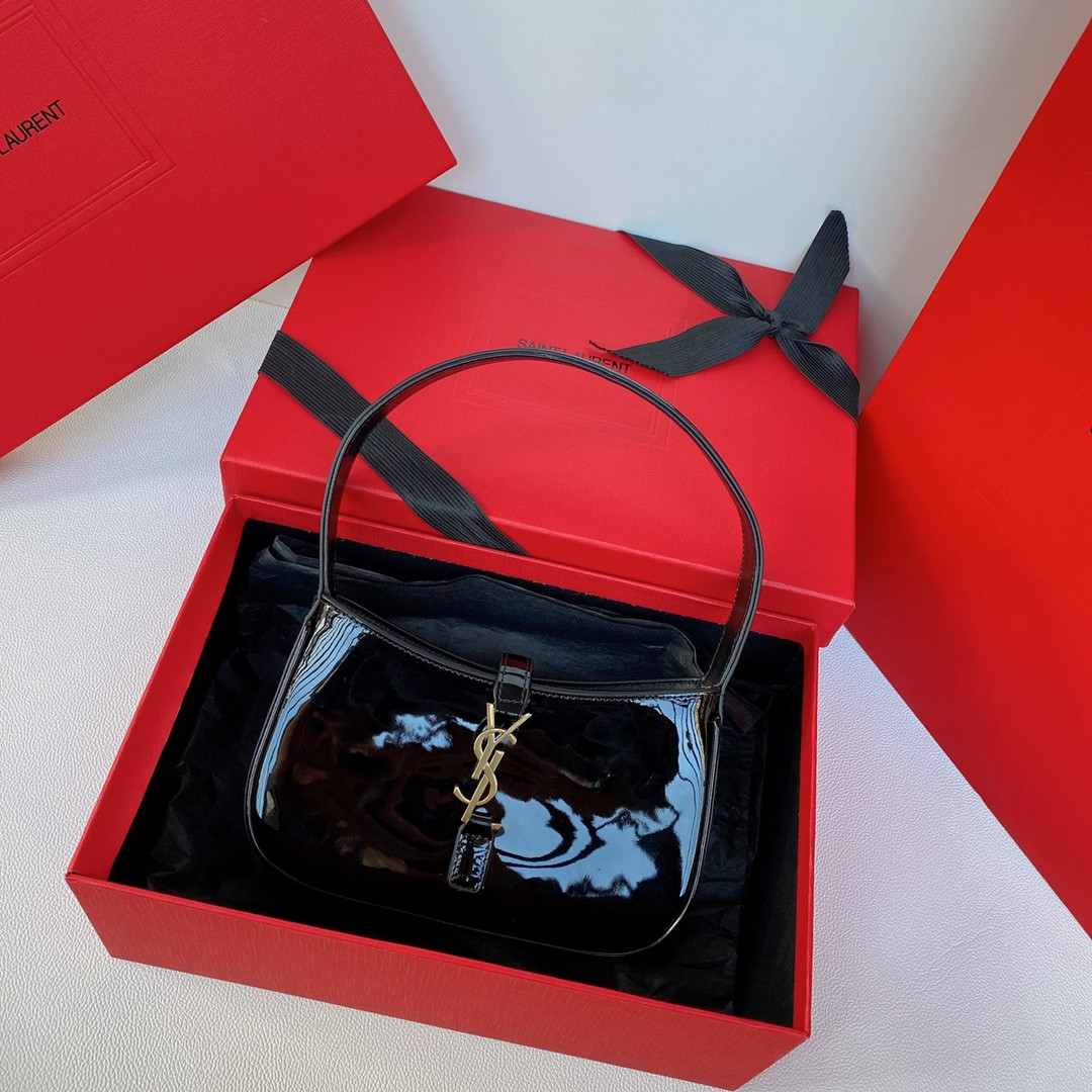 Y*L le 5 À 7 mini (patent leather) 19 x 11.5 x 4.5 cm