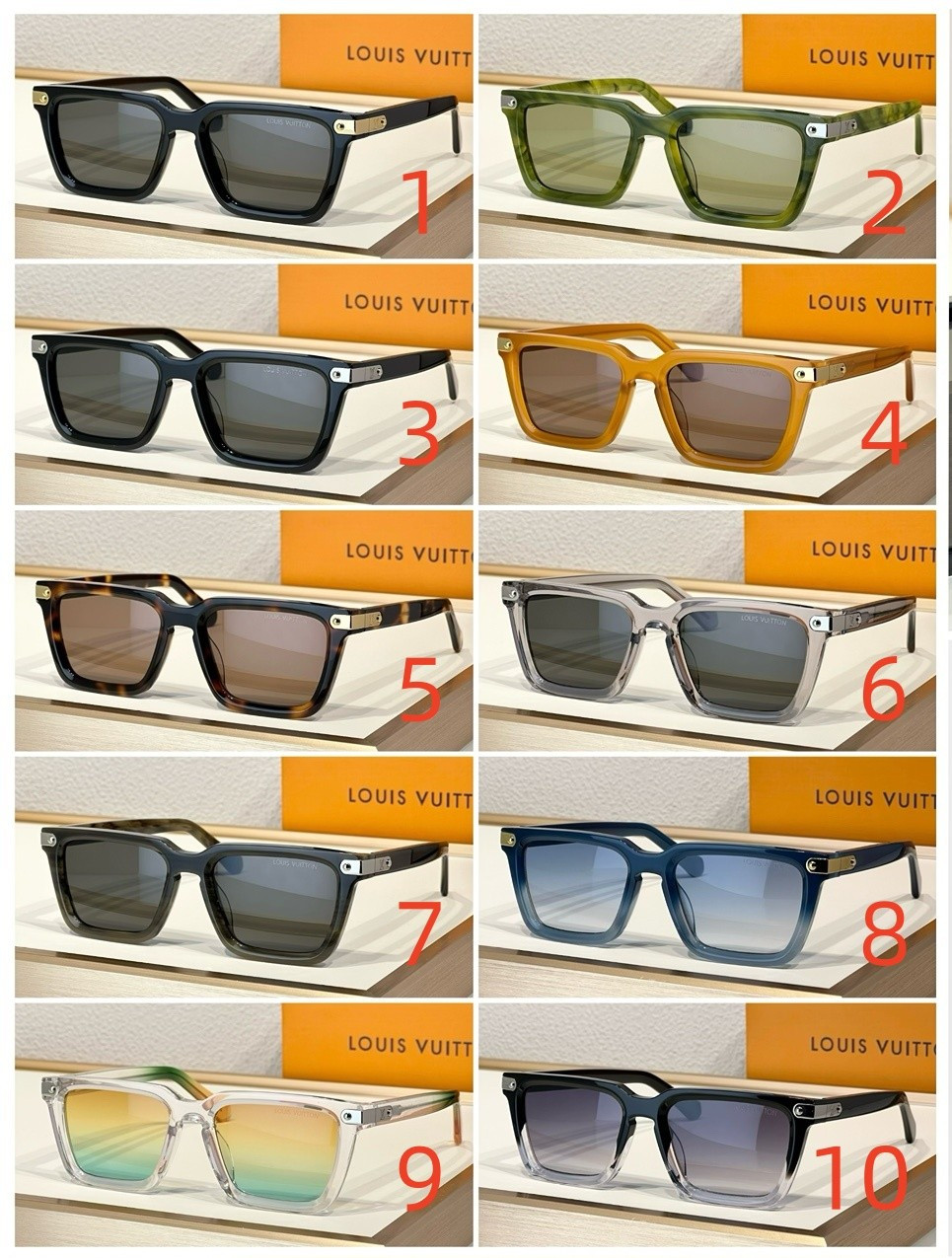LV Glasses Z1974U Z1975U 54-19-145