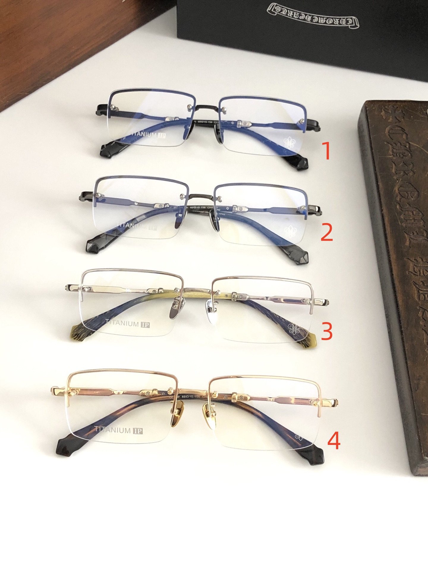 Ch**me He**ts glasses ch8289 60-15-156