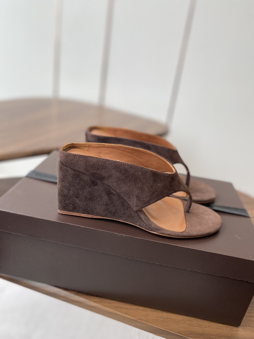 UA Alaia Wedge Cube Satin Sandal(Customized Size 7-10 days production time)