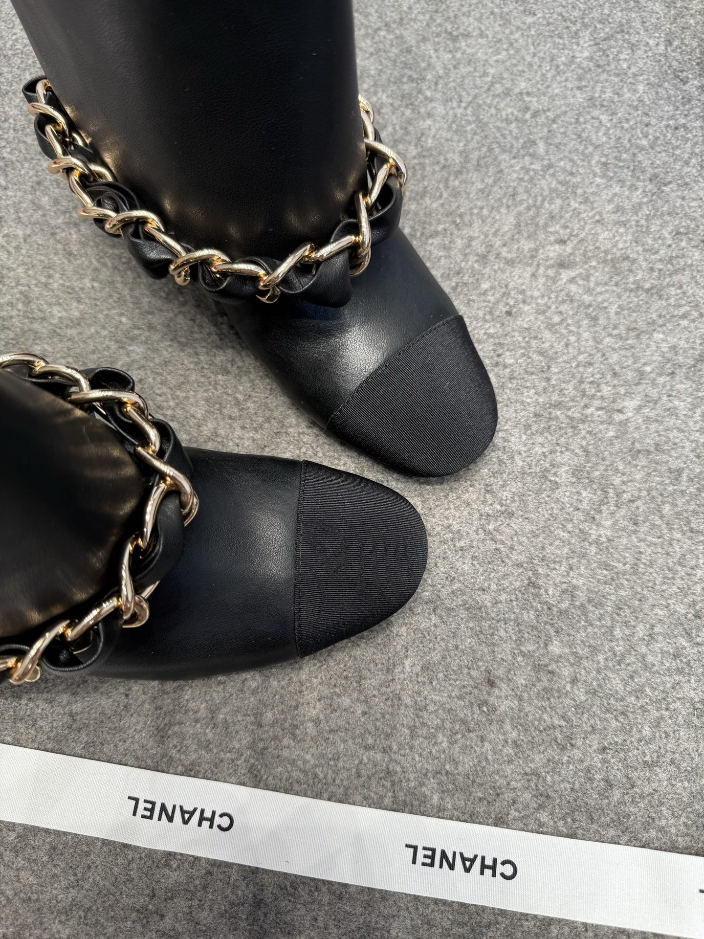 ua Ch*el high boots 5.5cm heel